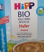 Mängden socker i Hipp Bio Bouillie Avoine