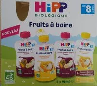 Mängden socker i Fruits à boire