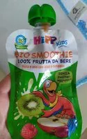Mängden socker i Hipp Kids smoothie
