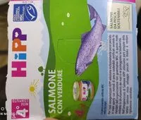 Mängden socker i Omogenizzato salmone con verdure