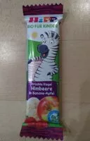 Mängden socker i Früchte Riegel Himbeere in Banane-Apfel