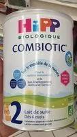 Mängden socker i Hipp bio combiiotic - Lait de suite dès 6 mois