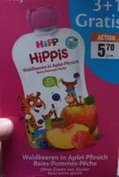 Mängden socker i Baies-Pommes-Pêche