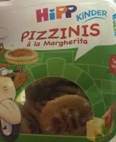 Mängden socker i Pizzinis a la Margherita