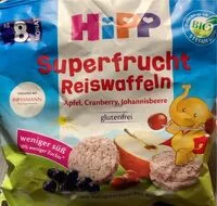 Mängden socker i Superfrucht Reiswaffeln