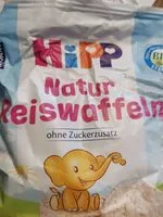 Mängden socker i Hipp Natur Reiswaffeln
