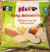 Mängden socker i Galettes de riz à la pomme