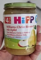 Mängden socker i HIPP poire Williams-christ et pommes