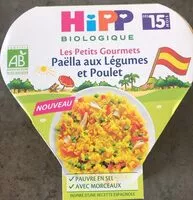 Mängden socker i Paëlla aux légumes et poulet