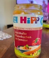 Mängden socker i Herzhafte Pfannkuchen in Gemüse