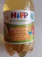 Mängden socker i Holunderblüten in Apfel Birne