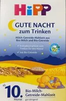 Mängden socker i Gute Nacht zum trinken