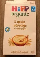 Mängden socker i 5 grain porridge