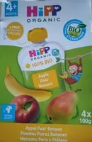 Mängden socker i Apple pear banana