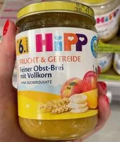 Mängden socker i Hipp obst brei