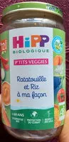 Mängden socker i Ratatouille et riz à ma façon