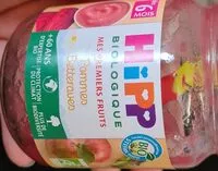 Mängden socker i Compote Hipp pommes betterave