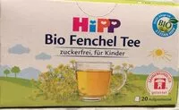 Mängden socker i Bio Fenchel Tee