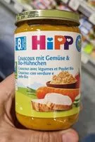 Mängden socker i Couscous mit Gemüse und Bio-Hühnchen