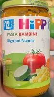 Mängden socker i Pasta bambini rigatoni napoli