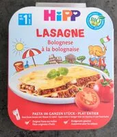 Mängden socker i Lasagne à la bolognaise