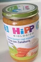 Mängden socker i Menú Junior Arroz con Zanahoria y Pavo