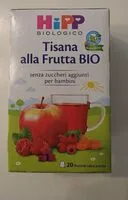 Mängden socker i Tisana alla Frutta Bio