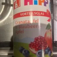 Mängden socker i Granatapfel in Blaubeere Apfel