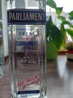 Mängden socker i Parlament Wodka