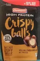 Mängden socker i High Protein Crispy Balls