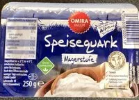 Mängden socker i Speisequark