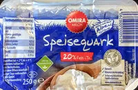 Mängden socker i Speisequark 20% Fett i. Tr.