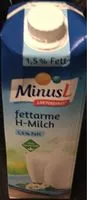 Mängden socker i fettarme Milch 1.5% Fett