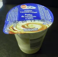 Mängden socker i Dessert crème caramel