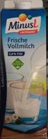 Mängden socker i Frische Laktosefreie Vollmilch