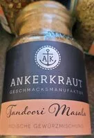Mängden socker i Tandori Masala