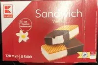 Mängden socker i Sandwich Vanille