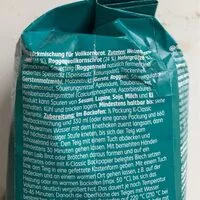 Mängden socker i Backmischung - Vollkornbrot