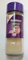 Mängden socker i Knoblauch granuliert