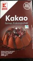 Mängden socker i Kakao feines Kakaopulver
