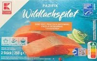 Mängden socker i Pazifik Wildlachsfilet