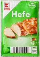 Mängden socker i Trockenhefe