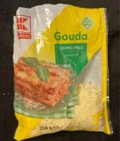 Mängden socker i Gouda cremig-mild Reibekäse