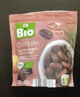 Mängden socker i Bio Datteln getrocknet entsteint