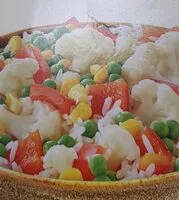 Mängden socker i Reis-Gemüse-Mix