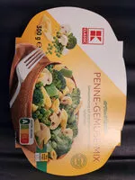 Mängden socker i penne-gemüse-mix