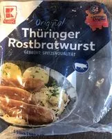 Mängden socker i Orginal Thüringer Rostbratwurst