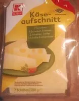 Mängden socker i Käseaufschnitt