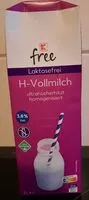 Mängden socker i Laktosefreie H-Vollmilch