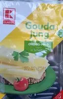 Mängden socker i Gouda jung cremig-mild